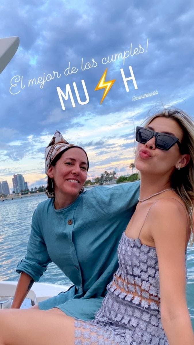 “Felices 31, amor mío. Eres la maravilla que ilumina todos mis días y le das sentido a mi vida. Deseo se cumplan todos tus deseos mi bebé, mi Mush. Te amo hermosa geminiana. Que la sigas pasando de maravilla”, escribió la orgullosa mamá.