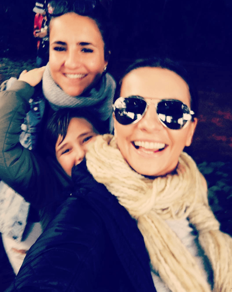 También ha compartido postales de su hija mayor, Valentina de 19, fruto de una relación que tuvo antes de casarse con Rulli.