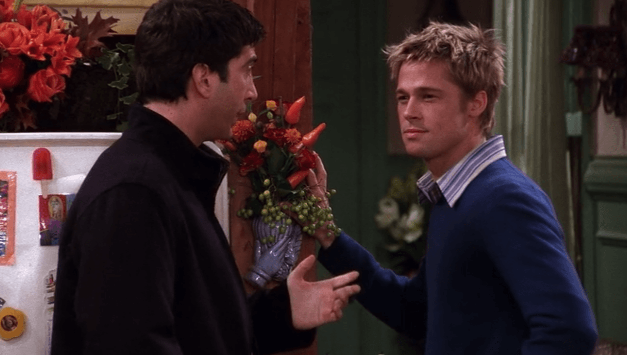 En la octava temporada, Brad Pitt dio vida a Will Colbert, un antiguo compañero de clases que odia a Rachel por haberle hecho "bullying".