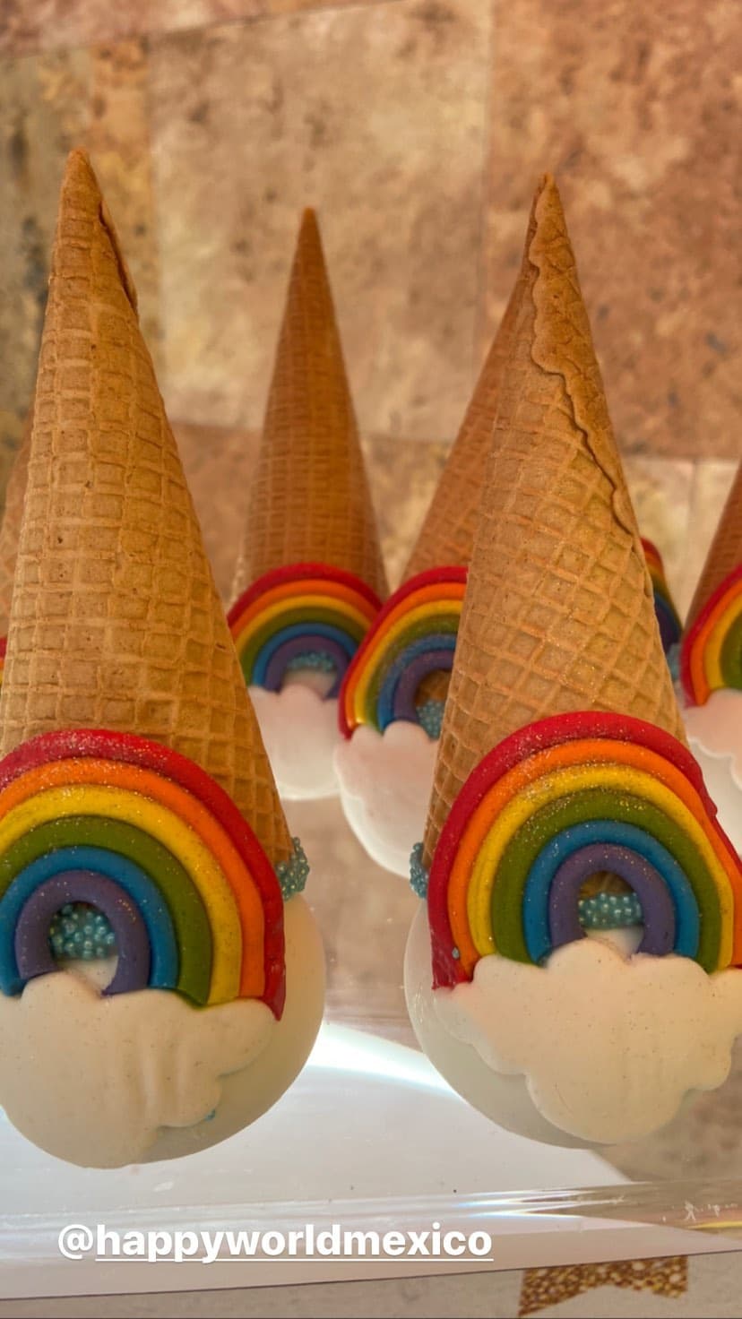 Sin duda, la fiesta fue una completa sobredosis de azúcar y colores.