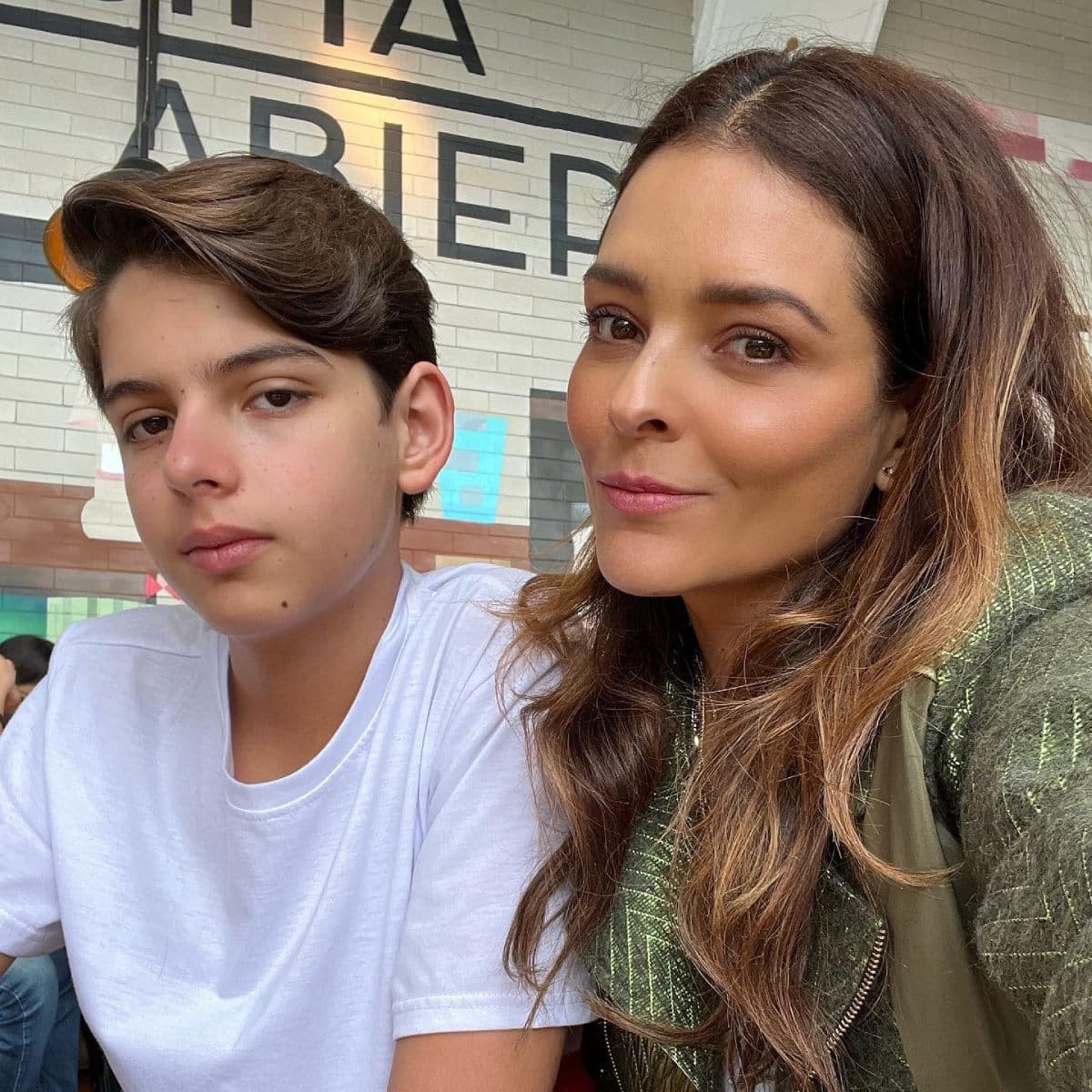 La actriz mostró todo lo que Santino hizo por ella