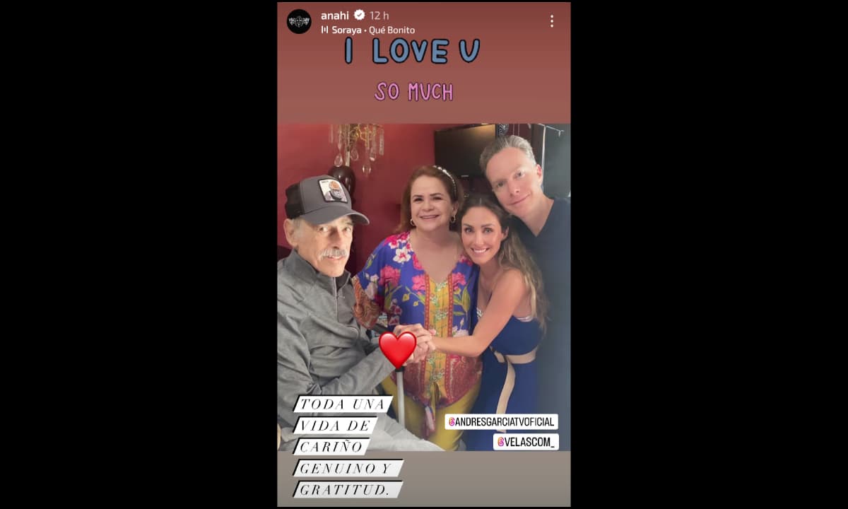 La actriz mostró la emoción que sintió al reencontrarse con su amigo