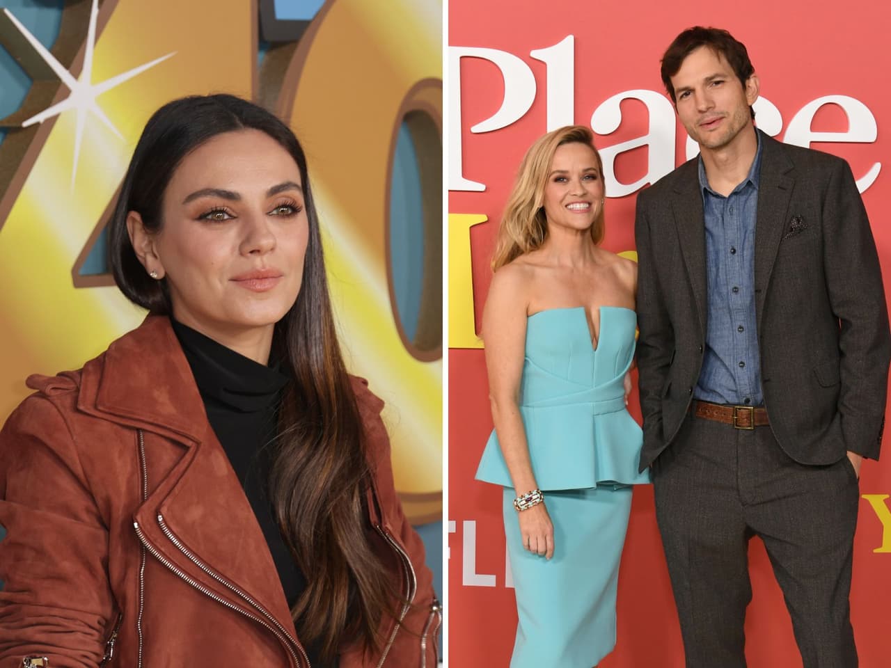 Mila Kunis le reclama a Ashton Kutcher por foto con Reese Witherspoon