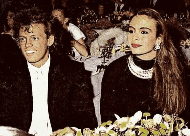 Luis Miguel y Sasha Sökol