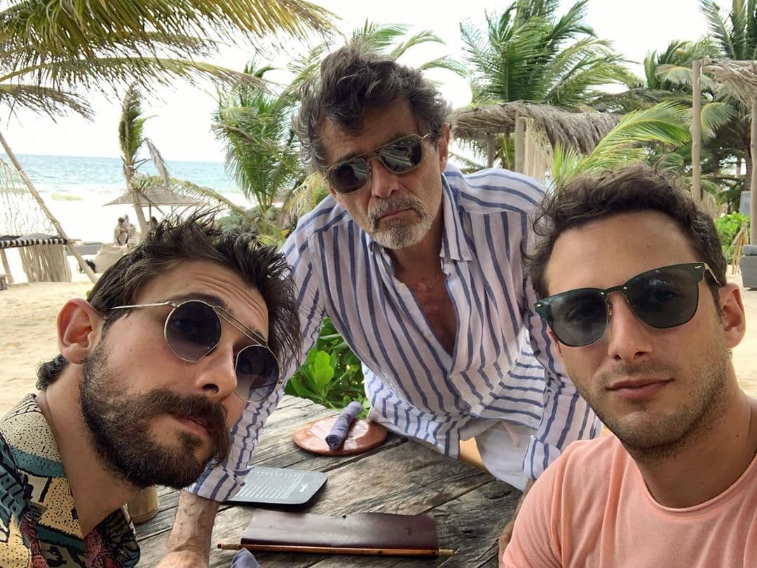 Los dos hijos de Humberto Zurita y de la fallecida actriz, Christian Bach siguieron sus pasos. El mayor, Sebastián, hizo su primera aparición con sus papás en la telenovela Cañaveral de pasiones (1996), posteriormente, le fueron llegando más oportunidades. Aunque Emiliano estudió arquitectura, no se quiso quedar atrás y ha participado en películas y series. Con su hermano tiene una productora de cine, teatro y televisión.