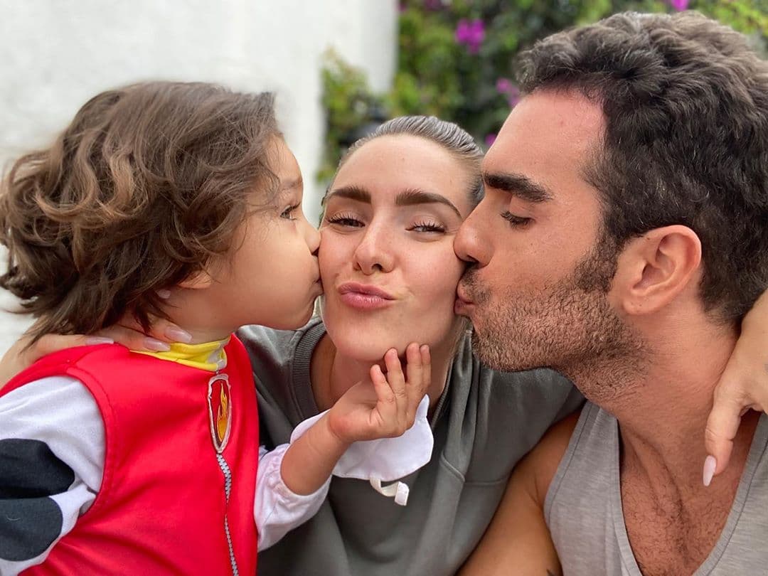 Ariadne Díaz celebra su cumpleaños en familia.