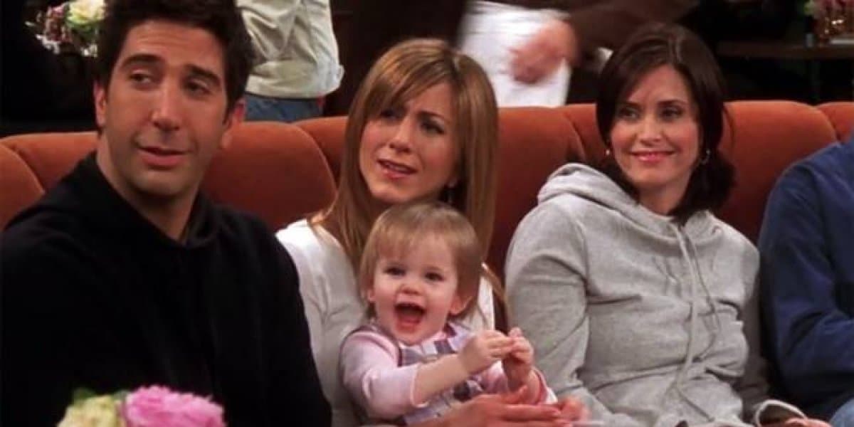 En la octava temporada de 'Friends', el mundo vio nacer a Emma, la hija de Rachel (Jennifer Aniston) y Ross (David Schwimmer).