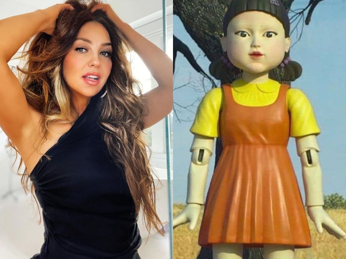 La cantante se sumó a la fiebre que ha desatado la serie coreana 'El juego del calamar'.