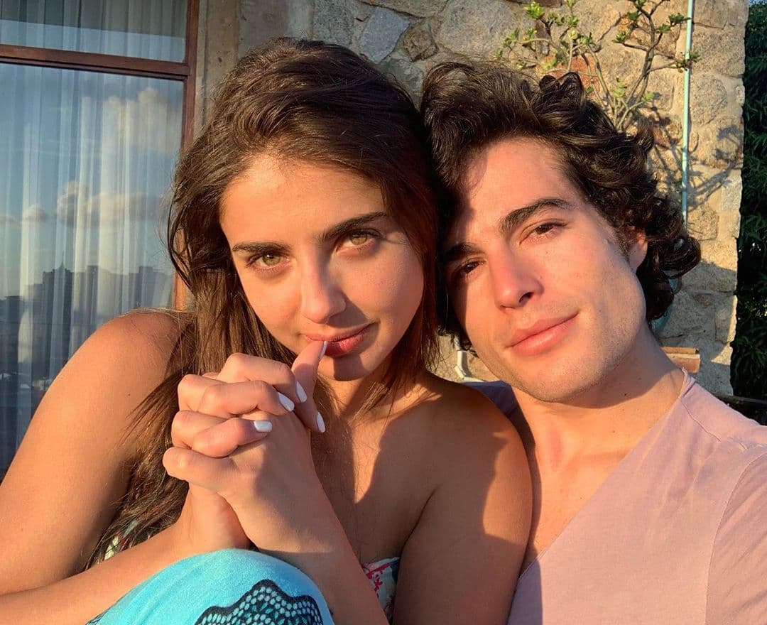Michelle Renaud y Danilo Carrera