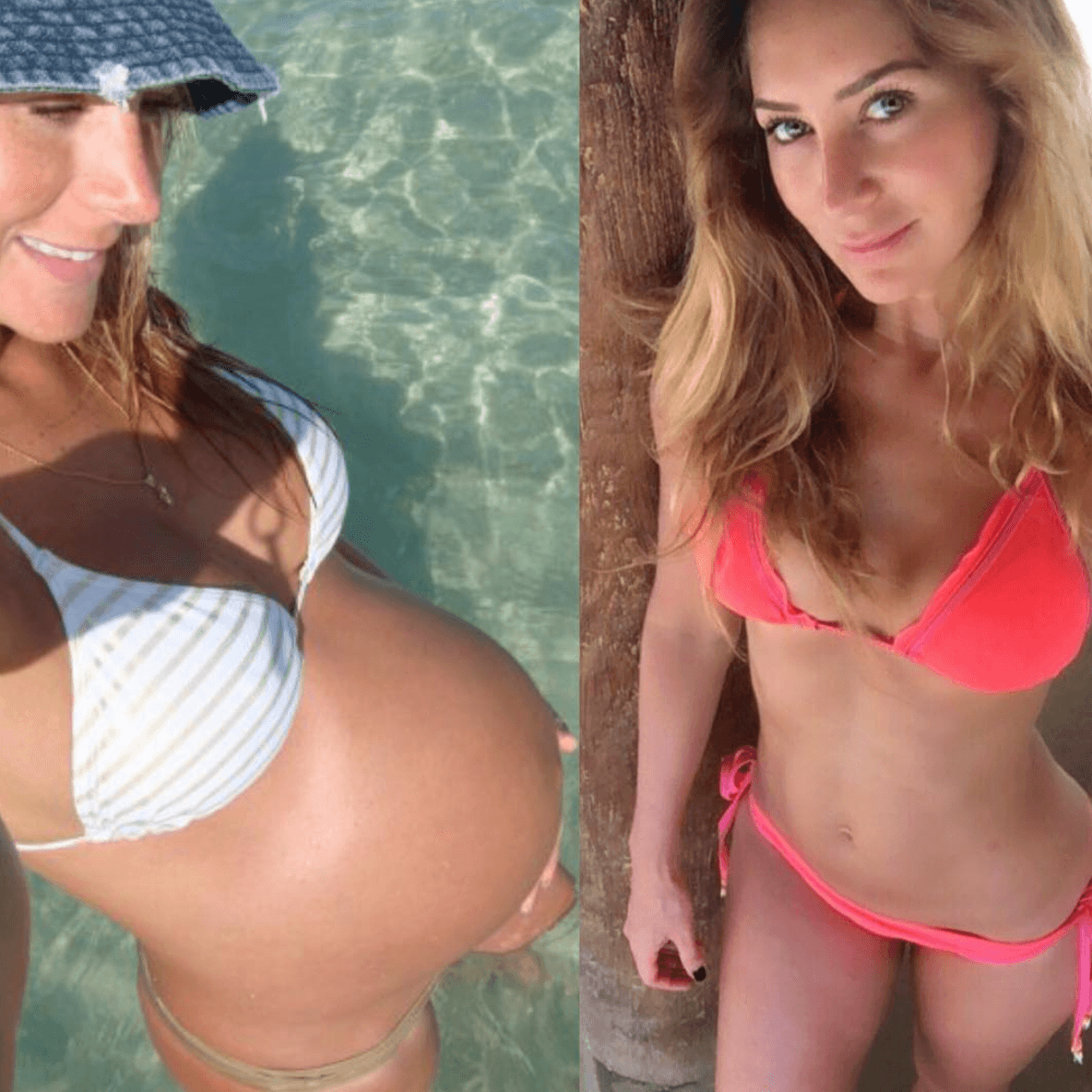Hace unos meses, la actriz compartió este collage para recordar el embarazo de su primera hija, Elisa Marie, quien nació en febrero del 2009. Además, en el 2013 dio a luz a su segunda hija, Alexa Miranda. Ambas son fruto de su matrimonio con su expareja, Gabriel Soto.
