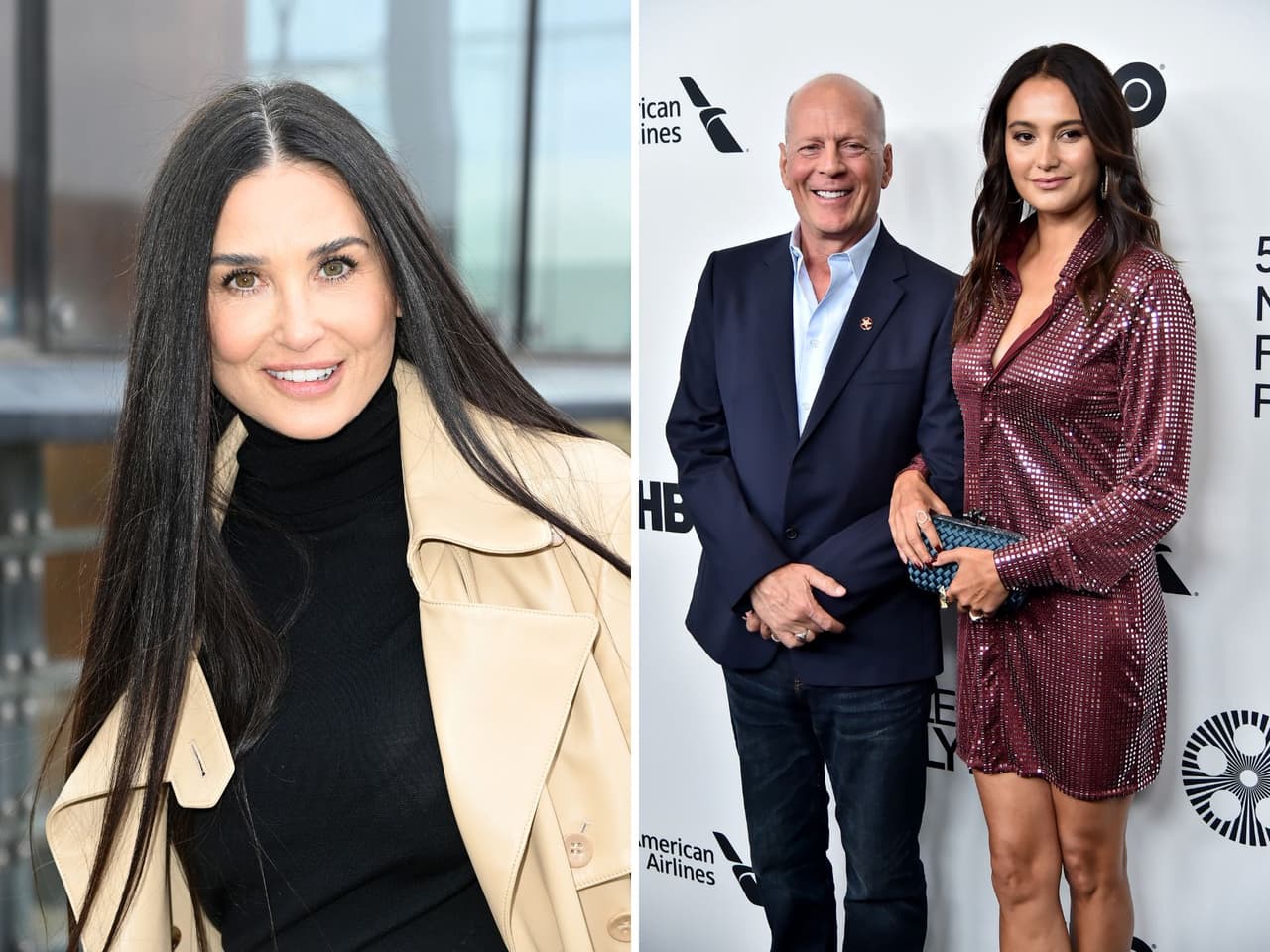 Demi Moore se muda con Bruce Willis