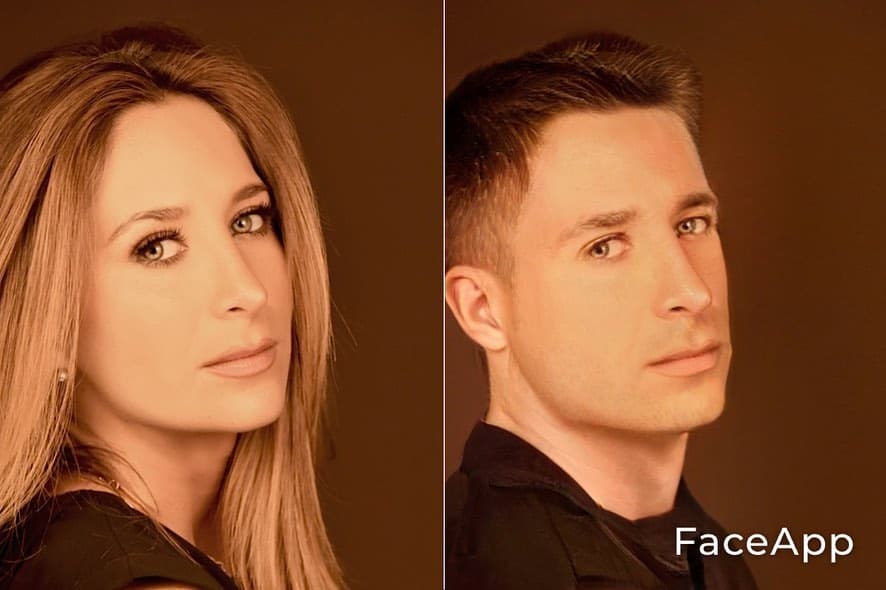 <b>GERALDINE BAZÁN</b>
<br>
<br>“Si yo fuera hombre. En 3 diferentes looks. 1, 2 o 3??? Con o sin barba??
<br> Cotorren!!! Jajaja”.