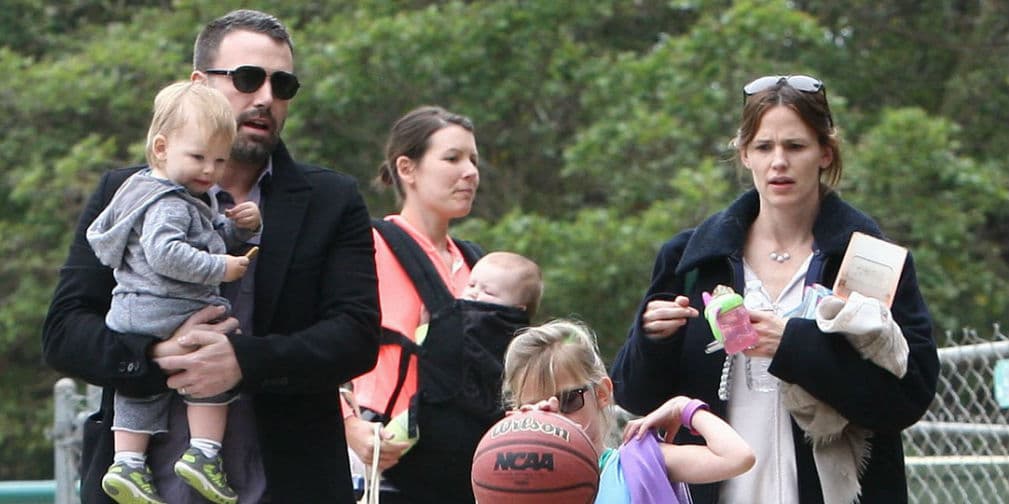 5. Ben Affleck y Jennifer Garner: Sus tres hijos son Violet Anne (9 años), Seraphina Rose (6 años) y Samuel (3 años).