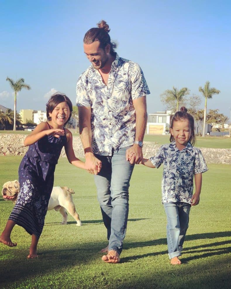 “Quiero ser el mejor ejemplo para mis hijos, ser feliz y hacer feliz a mi gente”, detalló a la revista mexicana.