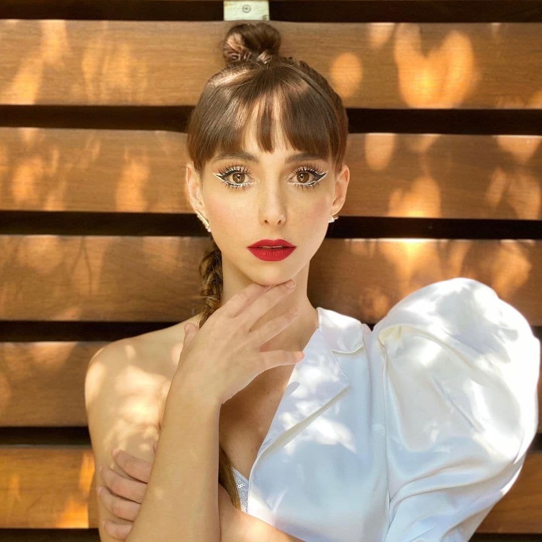 Aquí su outfit de Mapache, uno de los primeros en lucir durante el programa.