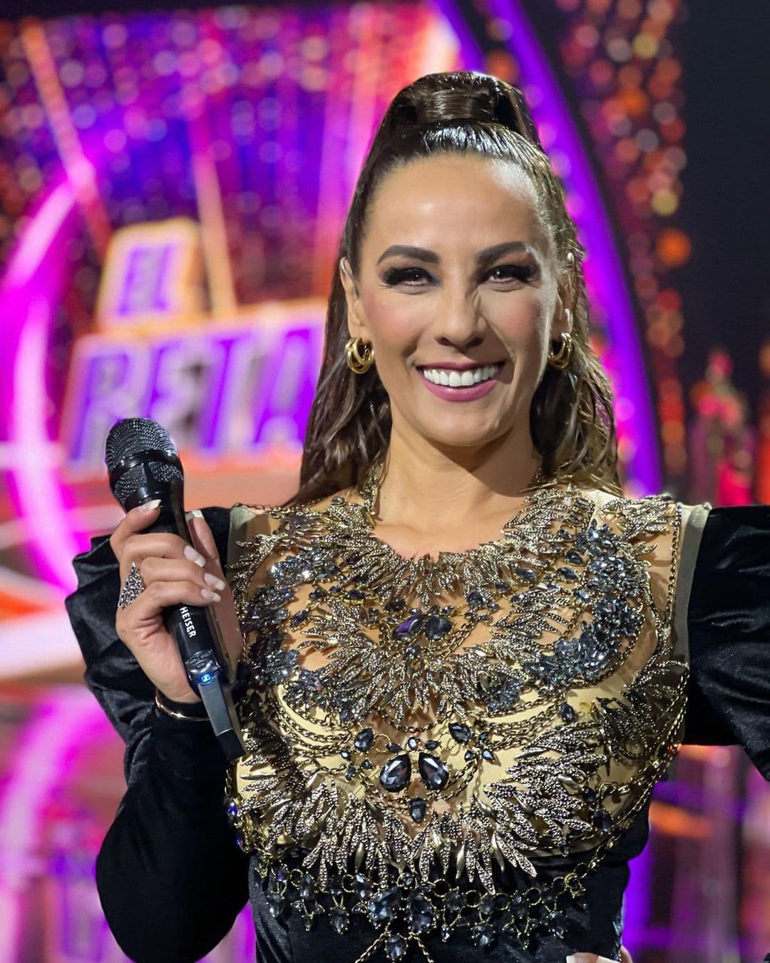 Consuelo Duval las fotos de sus hijos en una de sus primeras navidades