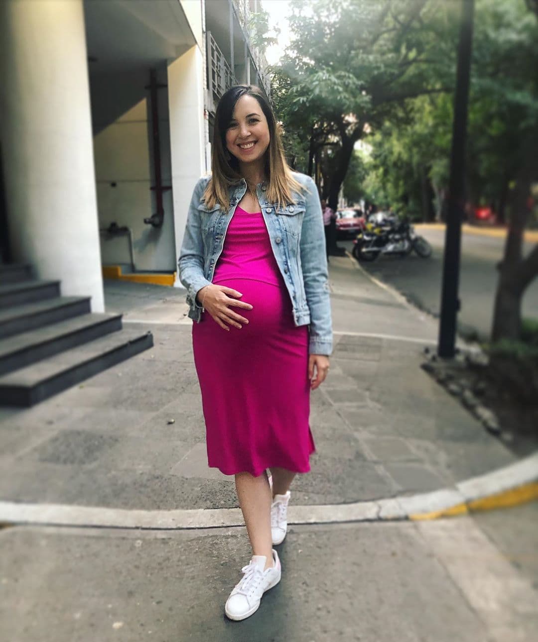 Fue a través de su perfil oficial de Instagram que la actriz reflexionó sobre el tema, asegurando que en cualquier momento podría nacer Diego, su segundo hijo.