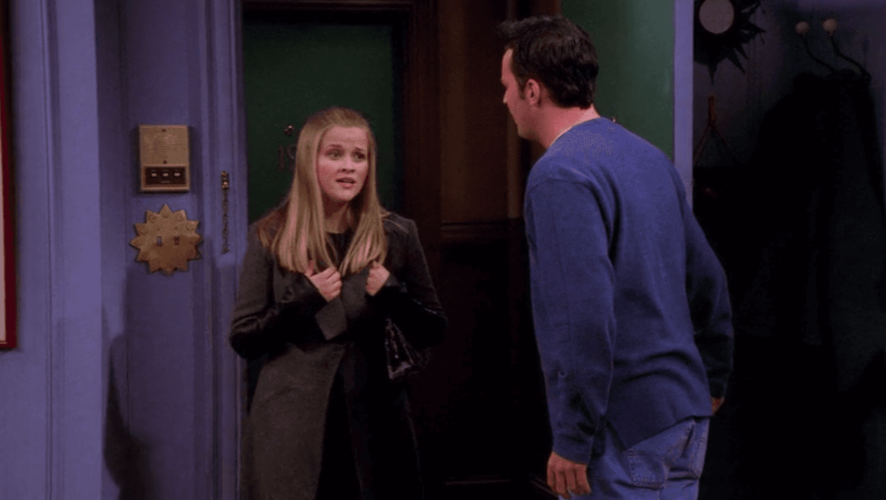 Reese Witherspoon es Jill, la hermana de Rachel; un día llega inesperadamente al departamento de Mónica para contarle sus problemas con su padre. Ella desea ser autosuficiente pero termina gastando de más.