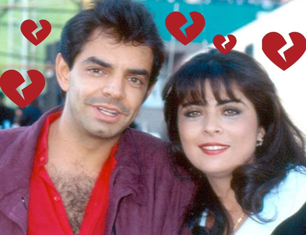 Eugenio Derbez conoció a Victoria Ruffo a finales de los 80s cuando él apenas iniciaba su carrera en la televisión mexicana, mientras que la actriz ya se había consolidado como una estrella de telenovelas, que en aquel momento grababa la novela “Simplemente María”, de 1989.