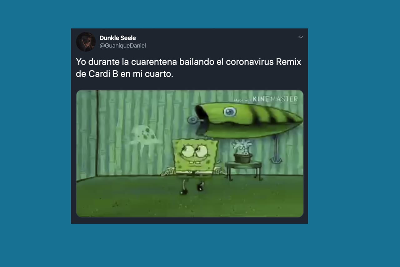 La presencia del coronavirus es algo que nos tiene a todos alerta. En el caso de Cardi B su preocupación por la situación la llevó a convertirse en un meme nuevo y de paso a obtener un éxito musical involuntario.