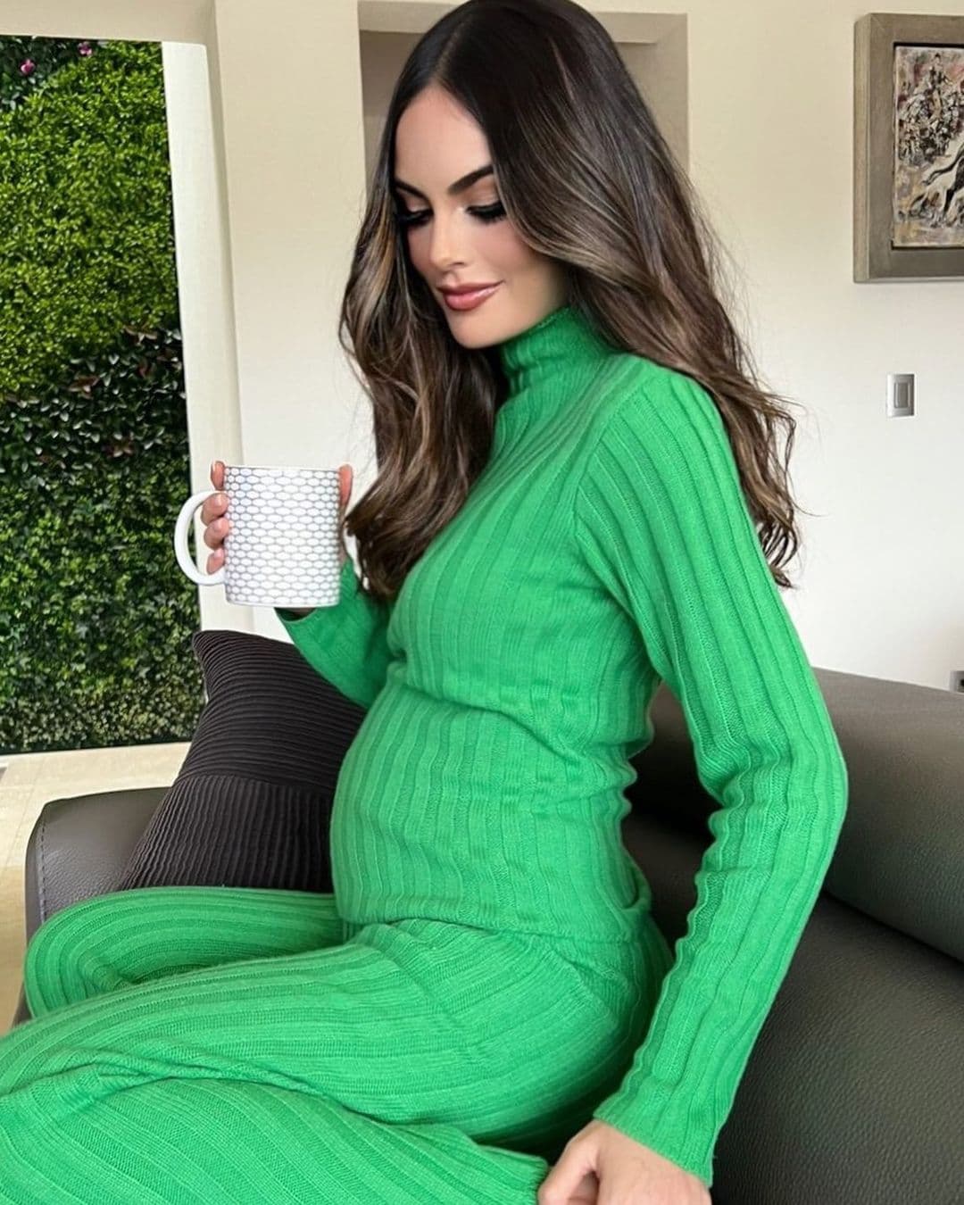Ximena Navarrete: ¿se recomienda teñirse en el embarazo como ella?