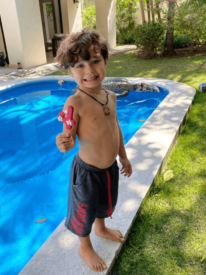 <b>Diego</b> no solo es el protagonista de las cuentas de Instagram de sus padres, también tiene la propia y tiene más de 320 mil seguidores y lo puedes encontrar como @diego_dornellas.