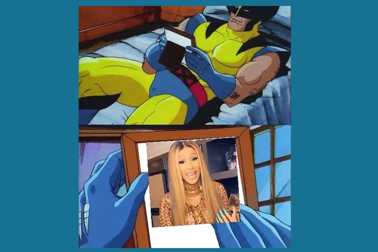 Cierras los ojos y ahí está Cardi, con su tonadita y riéndose de los nervios al pensar en el coronavirus.