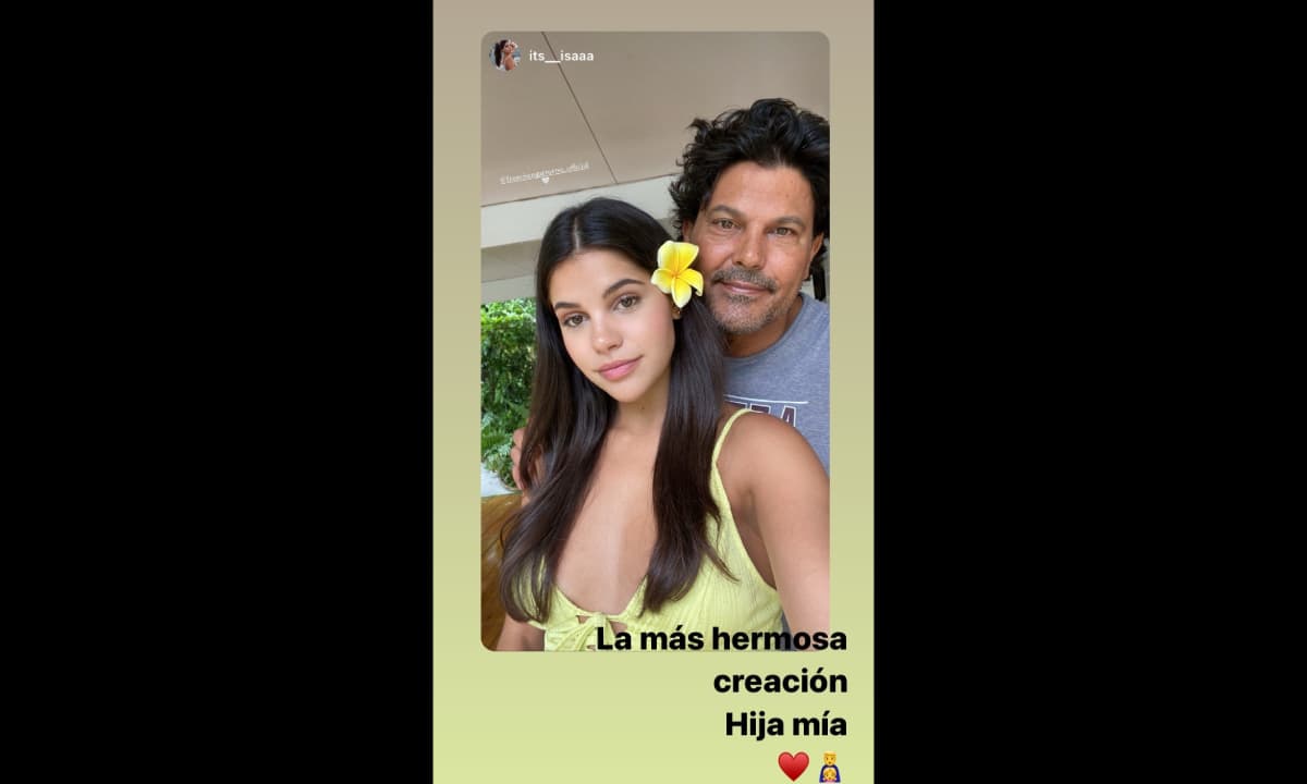 Isabella Gattorno llamó la atención en esta foto