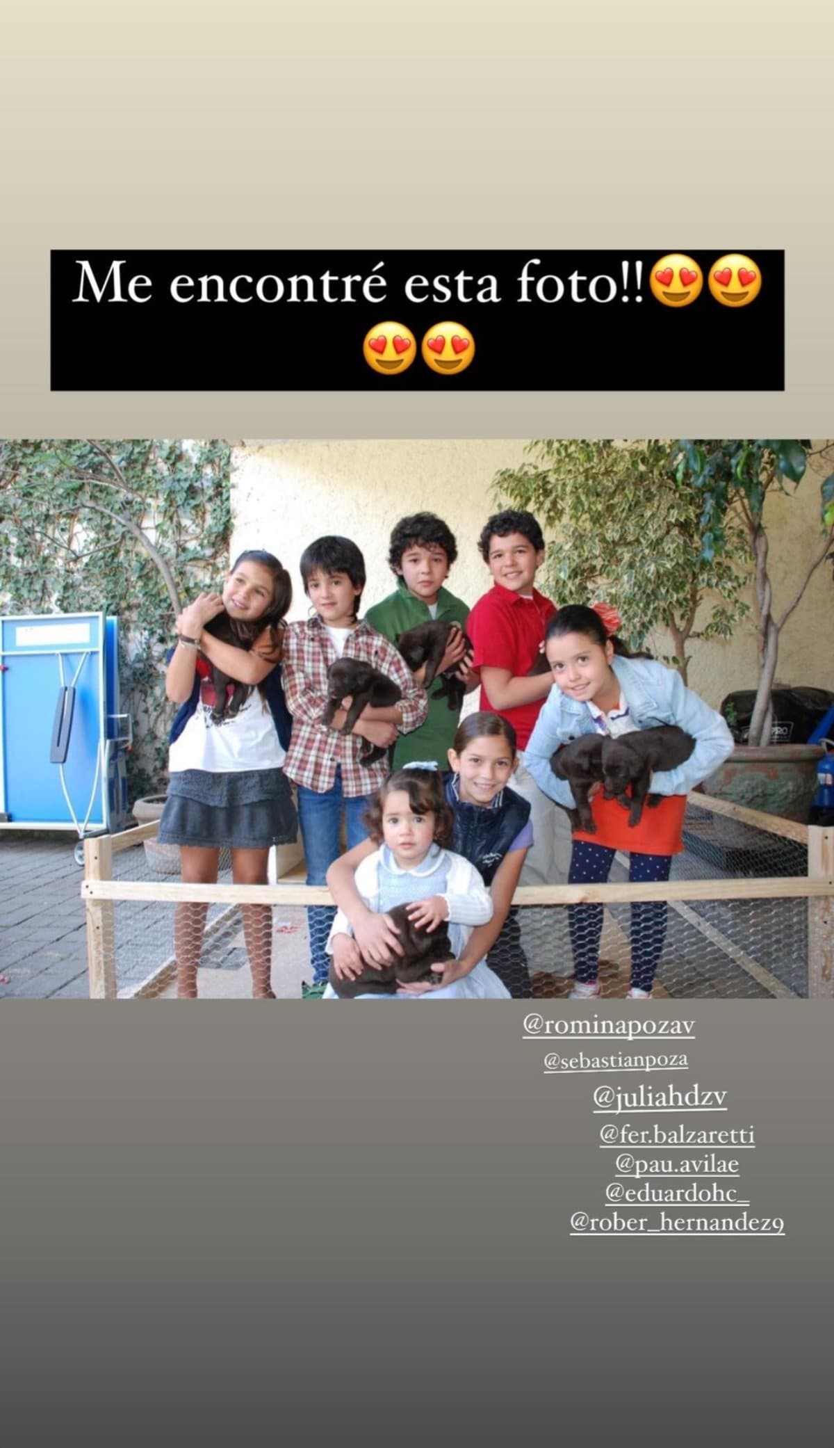 Hijos de Eduardo Santamarina causaron revuelo en redes sociales