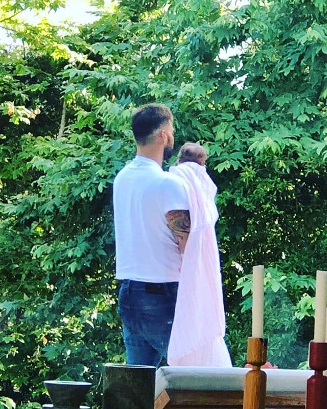 Fueron menos de 12 meses los que pasaron entre el nacimiento de la pequeña Lucía y Renn.