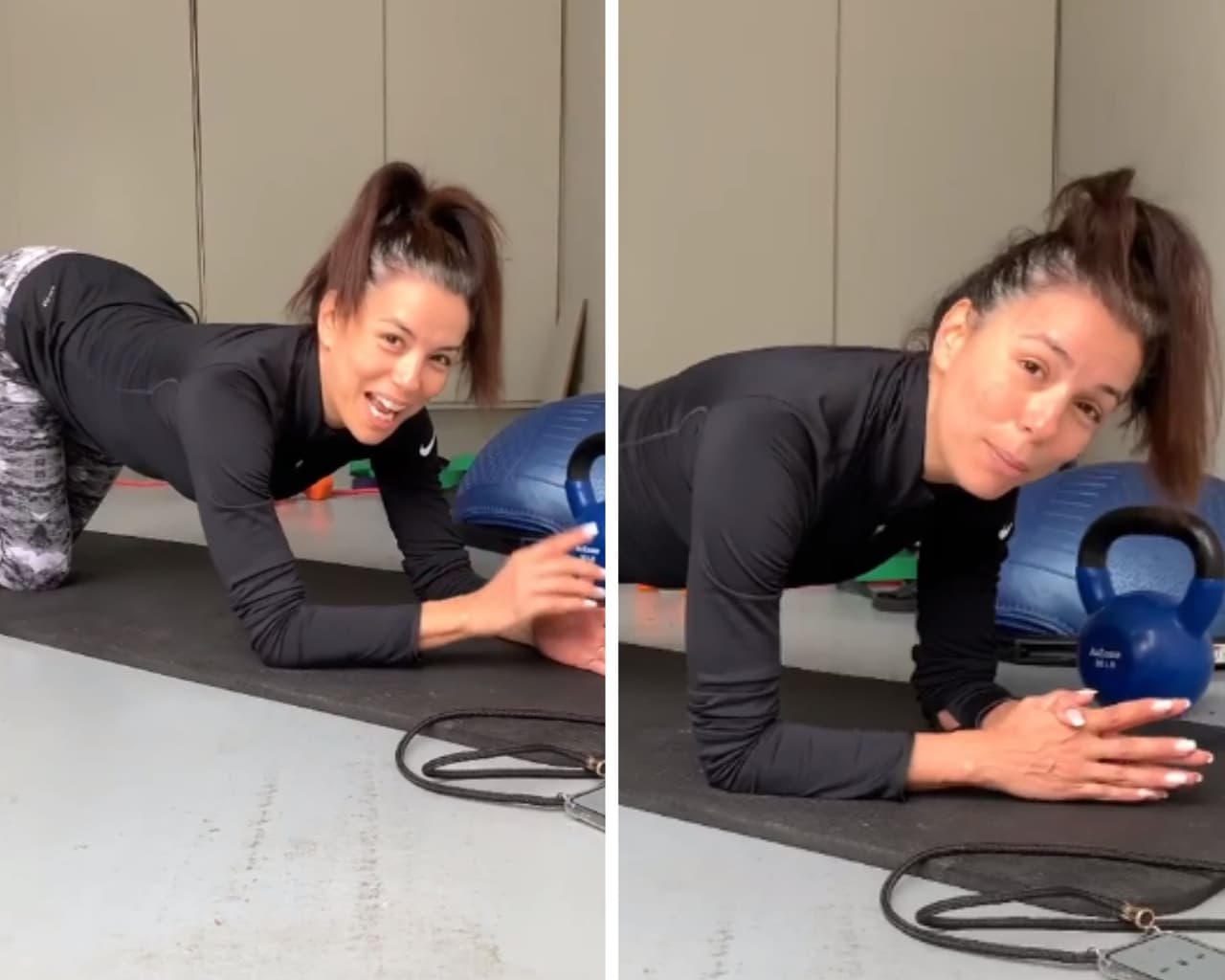 Quien también le dio una oportunidad a las canas, es Eva Longoria, pues durante un reciente video en el que ofreció una rutina de ejercicio en Instagram, la actriz de cine y televisión usó una coleta de caballo en la que dejaba ver una gruesa raíz de canas. “Me encanta que dejes a la vista tus raíces como el resto de nosotras. #allinthistogether”, “¡¡Me encantan tus canas!!”, fueron algunos de los comentarios que sus fans dejaron en la publicación.