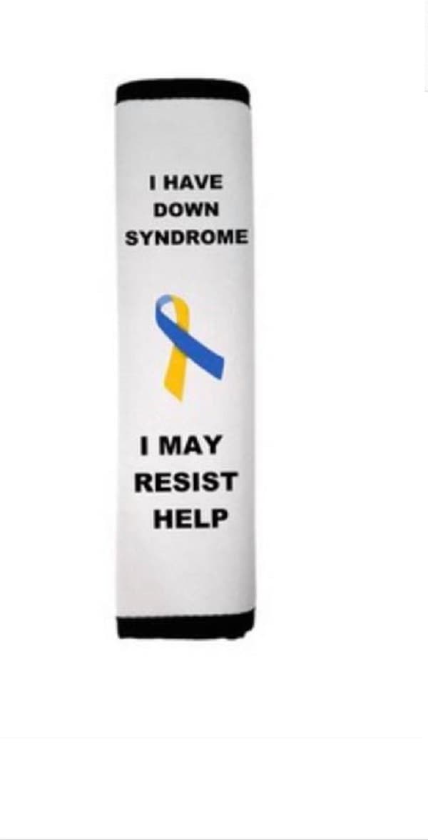 Tengo síndrome de down; puede que me resista a la ayuda.