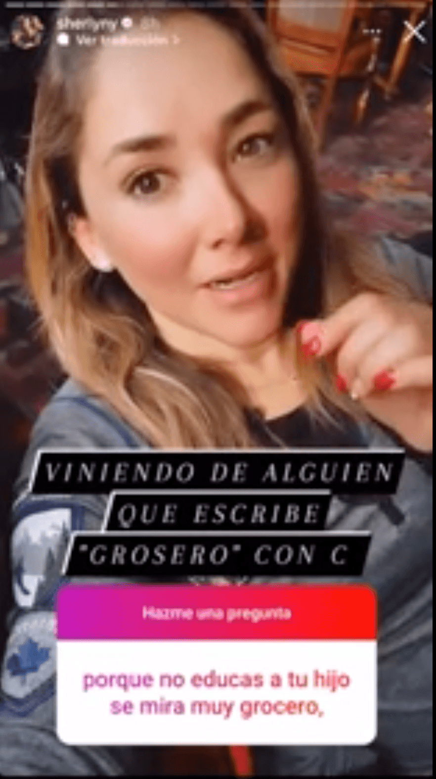 Sherlyn recordó a sus fans que no se opina sobre la maternidad ajena.