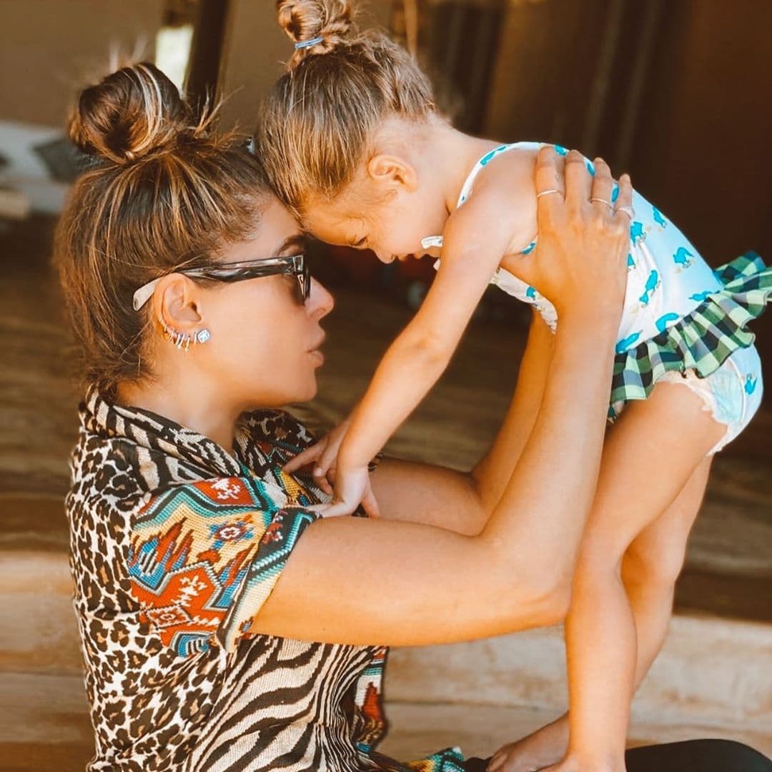 "Ya te extrañaba, María, ¿lo ven? Somos igualitas. Una para la otra. Ya los extrañaba @inesgomezmont", escribió Gali.