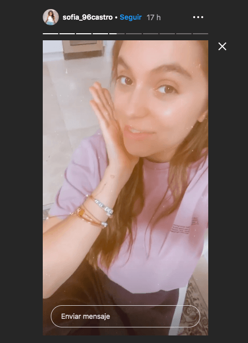 A falta de ejercicio, Sofía Castro revela por qué está llevando una dieta tan estricta