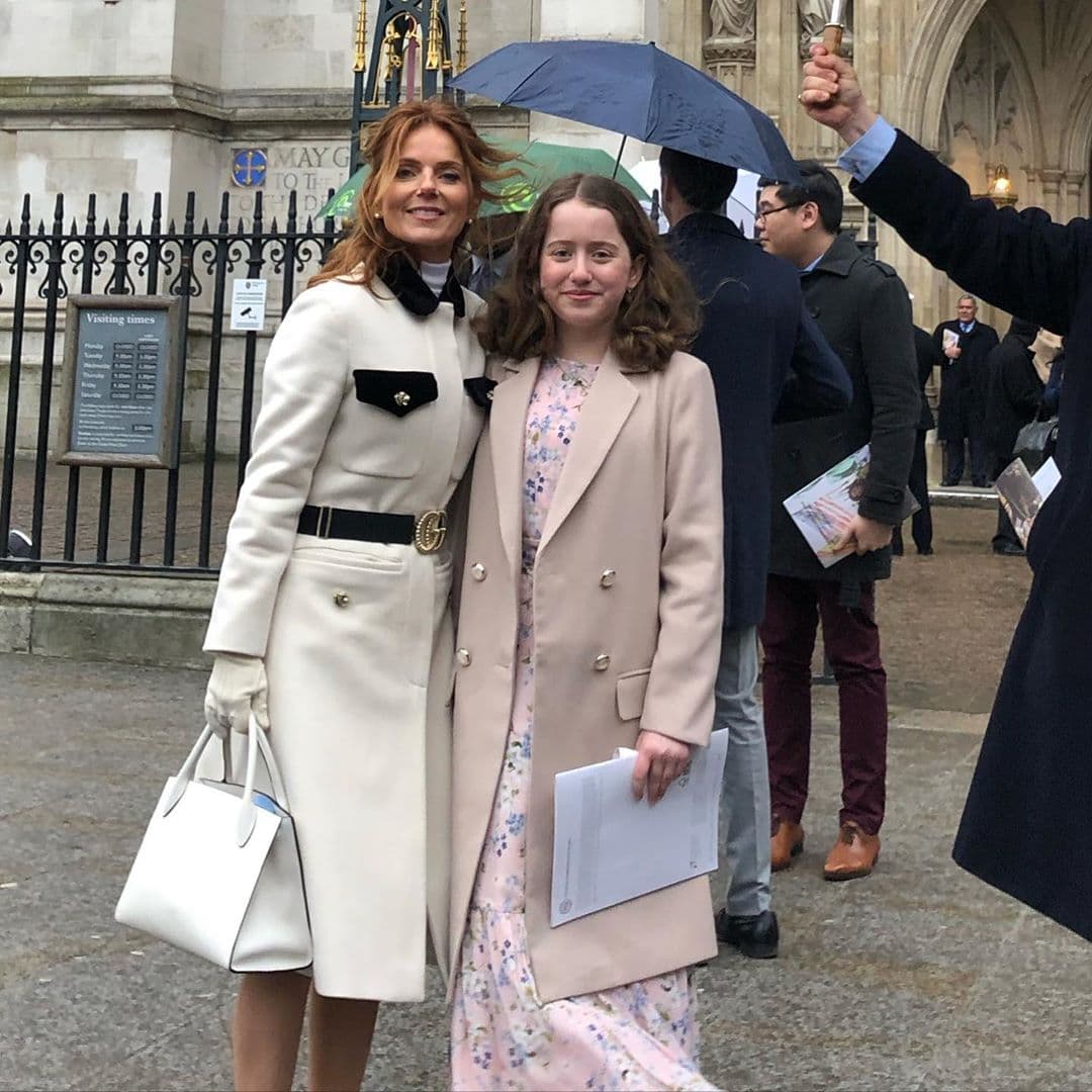 Bluebell Madonna (Campanilla Madonna): hija de la Spice Girl, Geri Halliwel y el guionista, Sacha Gervasi.