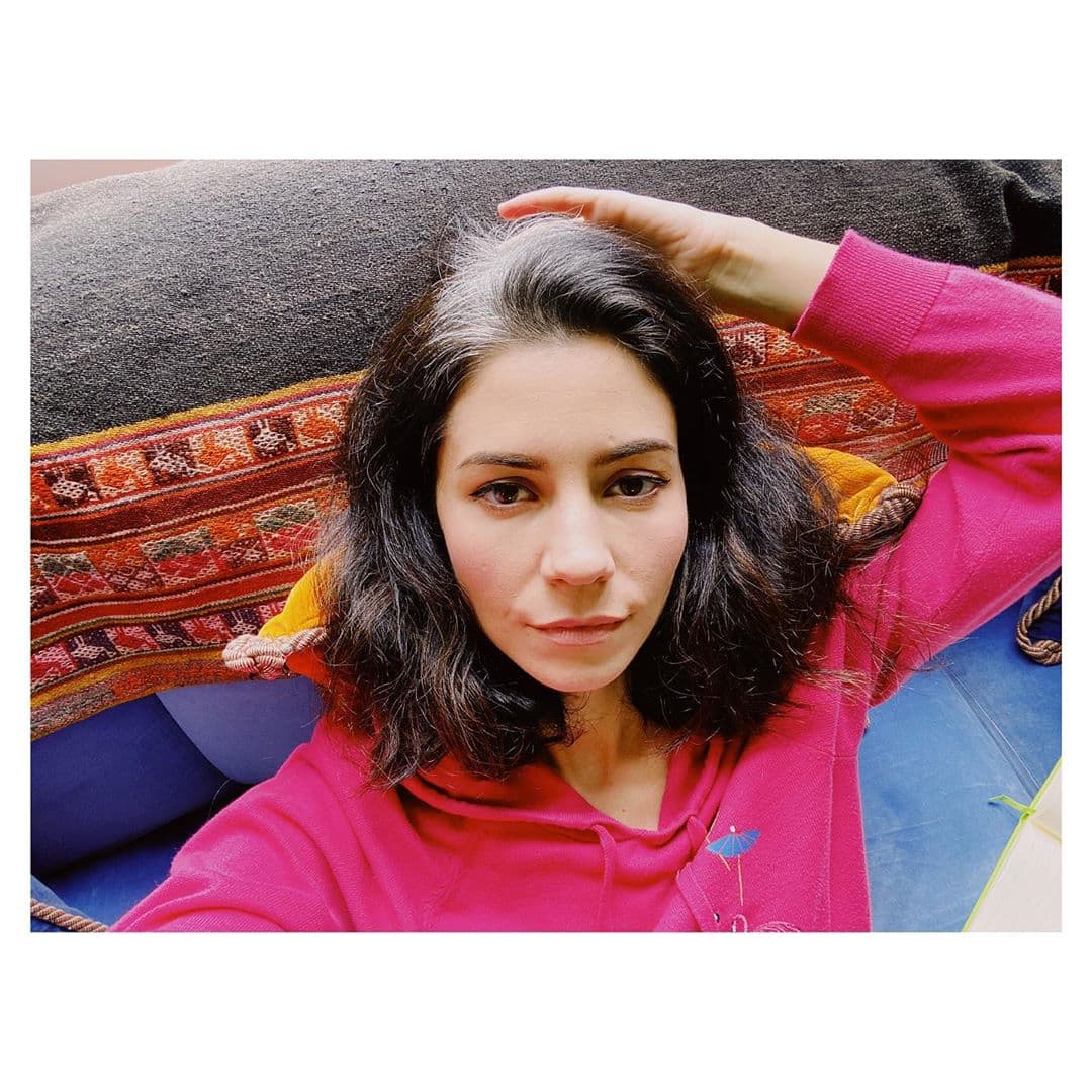 Quien también aprovechó la cuarentena experimentar con su look y sus canas, fue la cantante galesa Marina Diamandis. En su cuenta de Instagram, la cantautora explicó: “empecé a tener canas desde los quince años y he pintado mi cabello desde los 22 porque yo, literalmente, pensé que no tenía otra opción”.