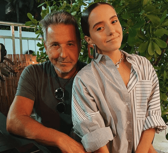 Ricardo Montaner y su hija Evaluna