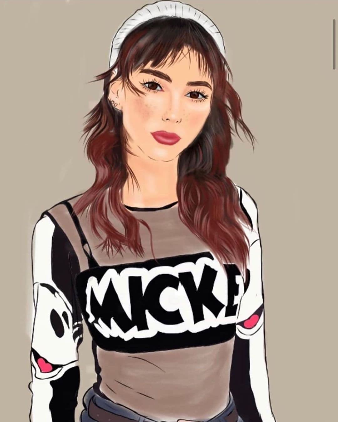 Muchos dibujantes han demostrado que Natalia es como su musa, pues ya va más de una ocasión en la que deciden que ella sea su inspiración, pintando varias versiones de la actriz.