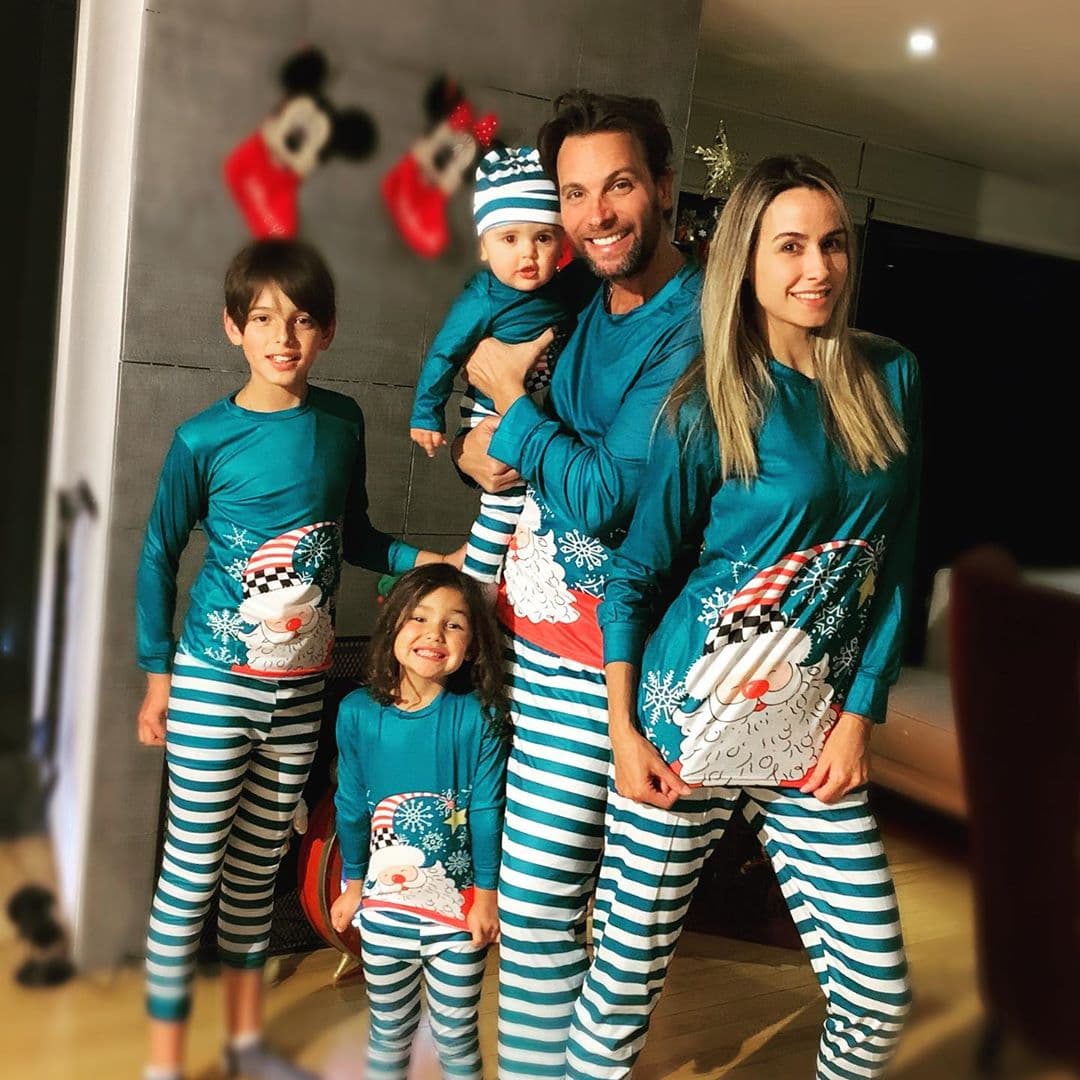 Después de cinco años de estar juntos, tuvieron a su primera hija llamada Gia, y fue hasta el 2019 que llegó su segundo hijo, Rocco.
<br>