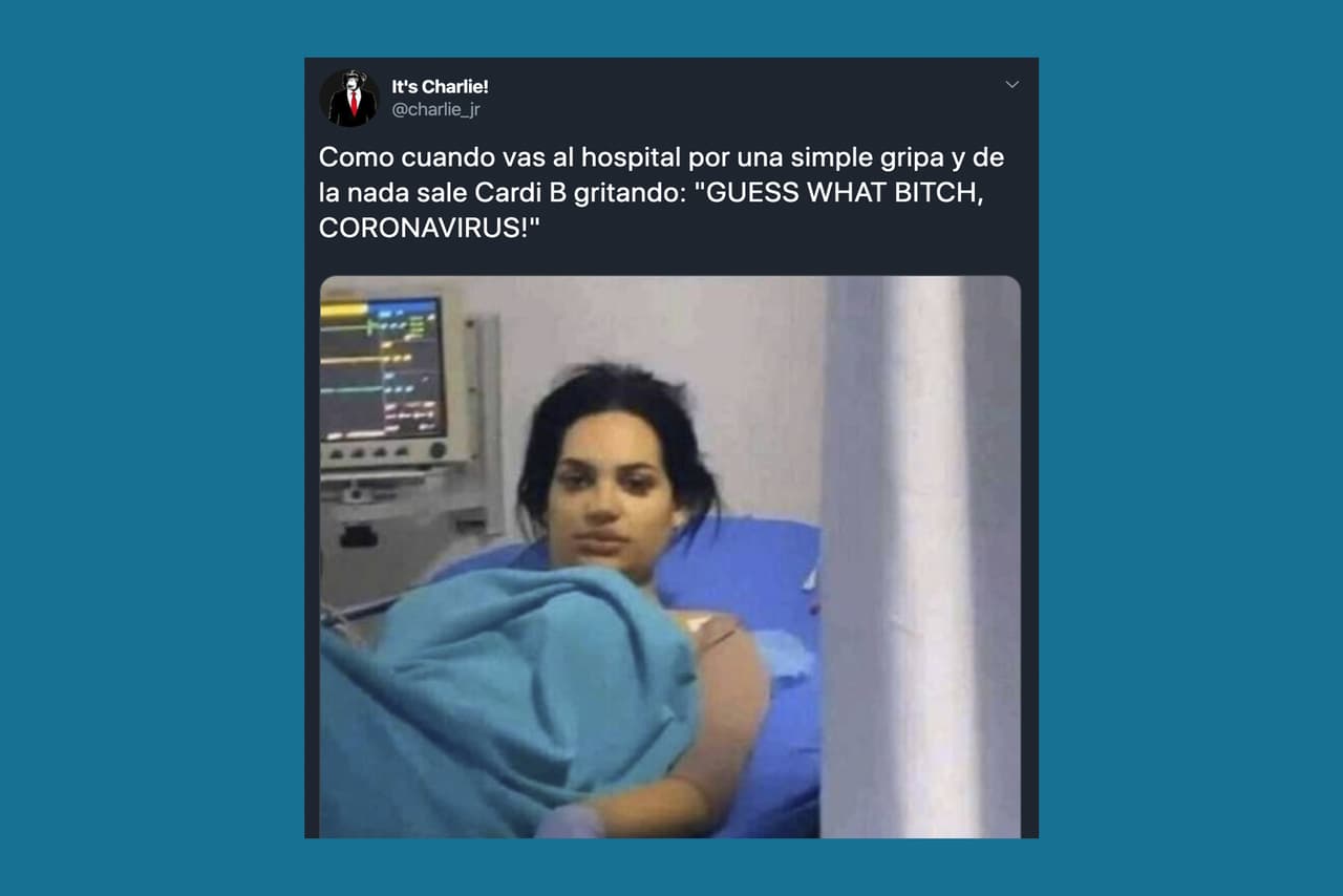 En serio, cuando crees que ya estás a salvo, las palabras de Cardi aparecen en tu cabeza una vez más.