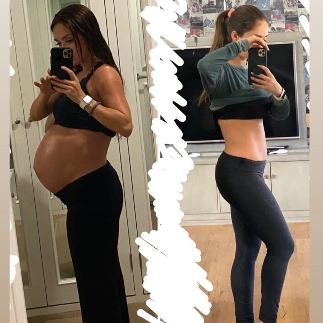 En febrero del 2020, Anahí se convirtió en mamá por segunda ocasión y tan solo un mes después, la cantante ya compartía su camino para recuperar el vientre duro que tenía antes de su embarazo.