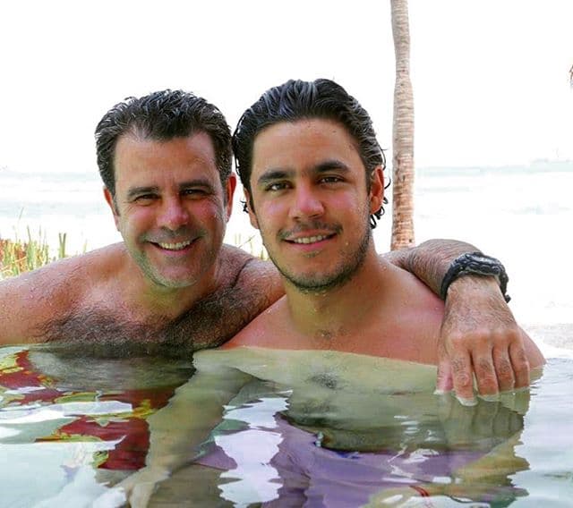 Eduardo Capetillo y Eduardo Capetillo Gaytán.