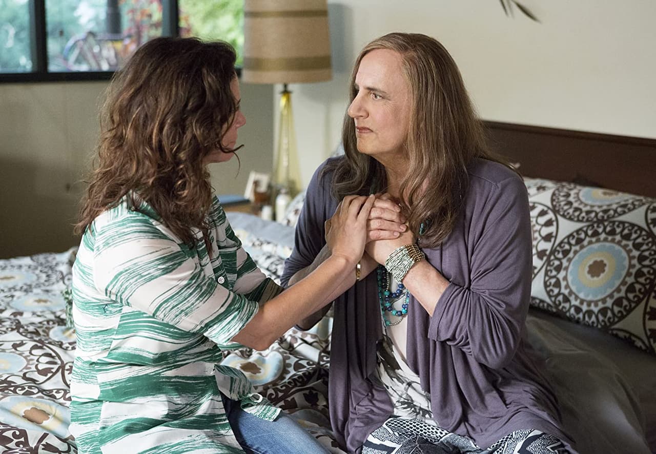<b>Transparent (2014) Prime video</b>
<br>La comunidad trans es retratada en la historia de dos hijos hermanos adultos que se enfrentan a la transición de su padre como mujer trans. A pesar de la adversidad y conflictos familiares que esta decisión pueda provocar, la convicción de su papá por convertirse al 100 por ciento en la persona que desea se vuelve totalmente inspiradora.